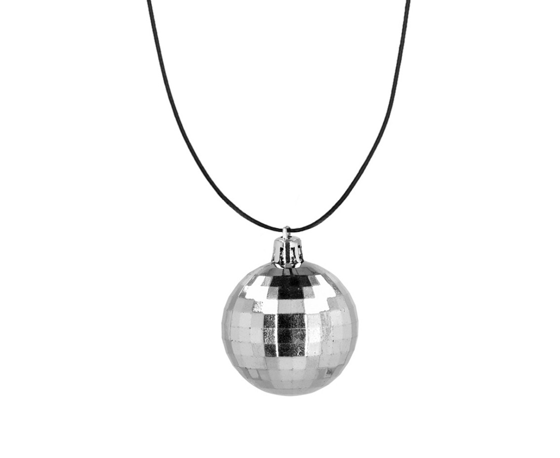 Set Disco (diadem, party glasses, necklace, ring and earrings)